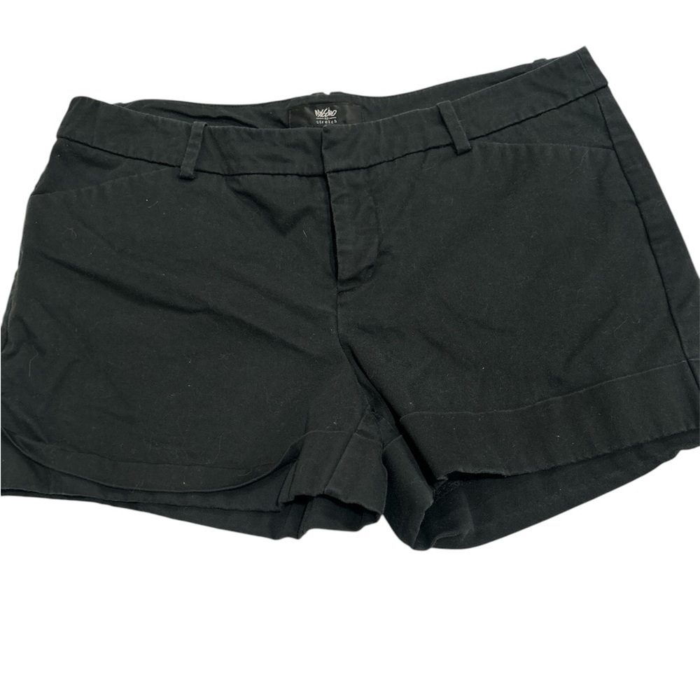 Mossimo Supply Co Black Bermuda Shorts Tailored Fit
